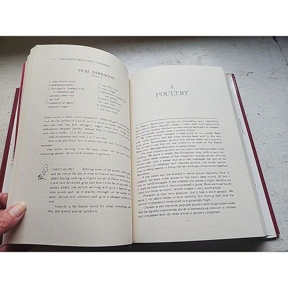 The Bakery Restaurant Cookbook Signed Louis Szathmary 1981 HCDJ First Ed & Print - Picture 16 of 16